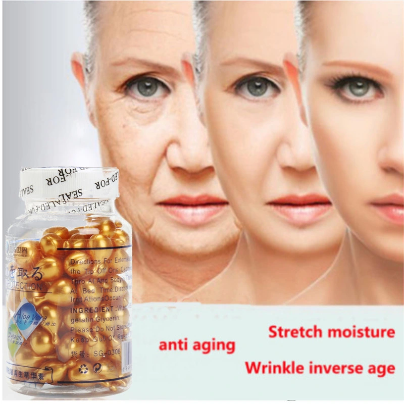 90PCS Vitamin E Extract Face Cream Anti Wrinkle Whitening Cream Anti Aging Moisturizing Essence Wrinkle Remove Face Care