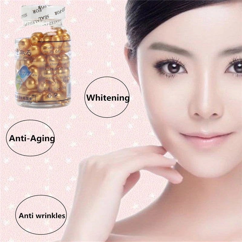 90PCS Vitamin E Extract Face Cream Anti Wrinkle Whitening Cream Anti Aging Moisturizing Essence Wrinkle Remove Face Care